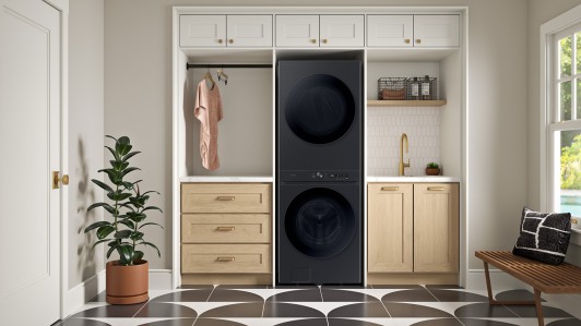 Samsung Black Stainless Bespoke Washtower